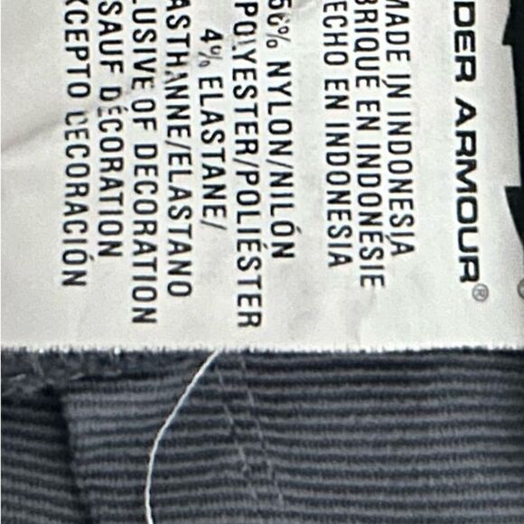 Under Armour gray Striped Gold Pants Size 34 - Picture 6 of 7